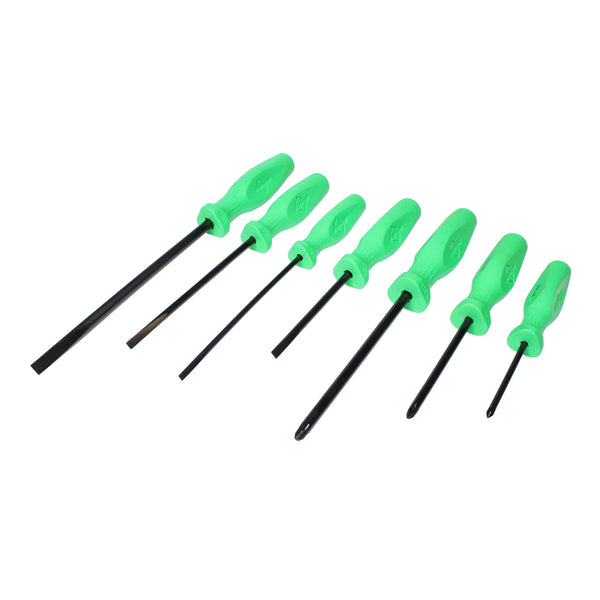 6 Piece Long Slotted and Phillips Screwdriver Set